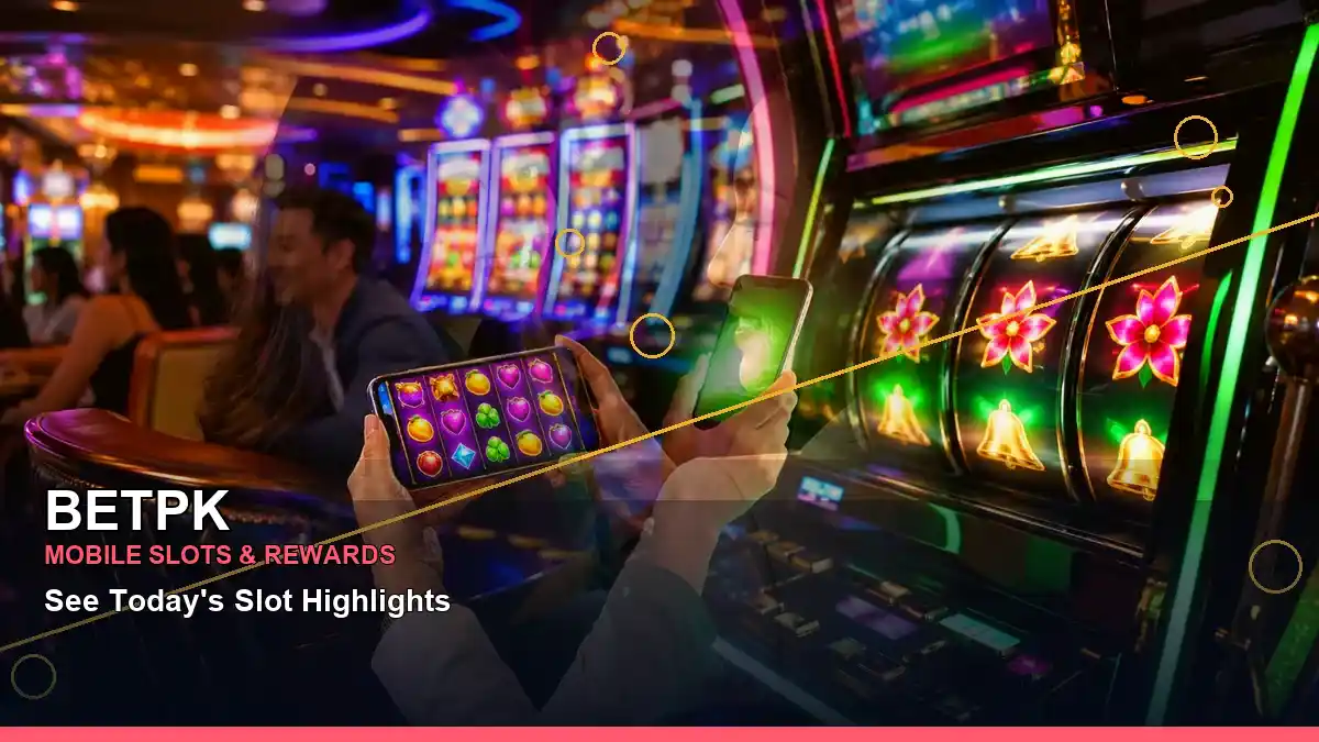 BETPK layered collage gold jackpot slot games highlighting mobile-friendly casino play