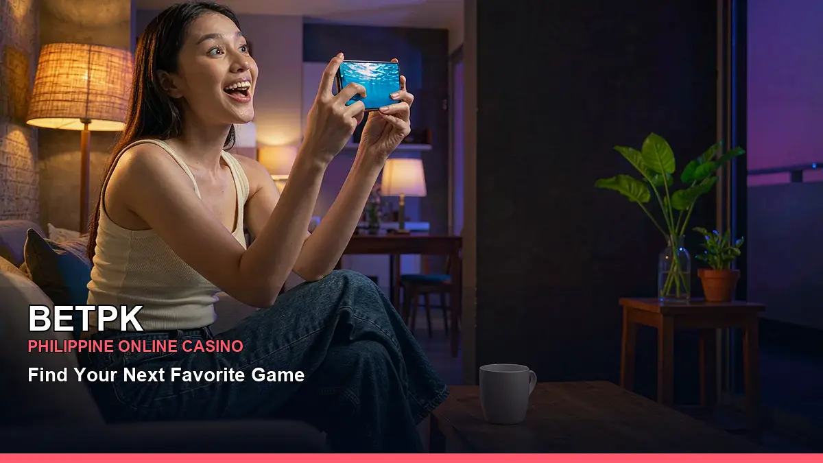 BETPK mobile player male casino fishing games highlighting mobile-friendly casino play