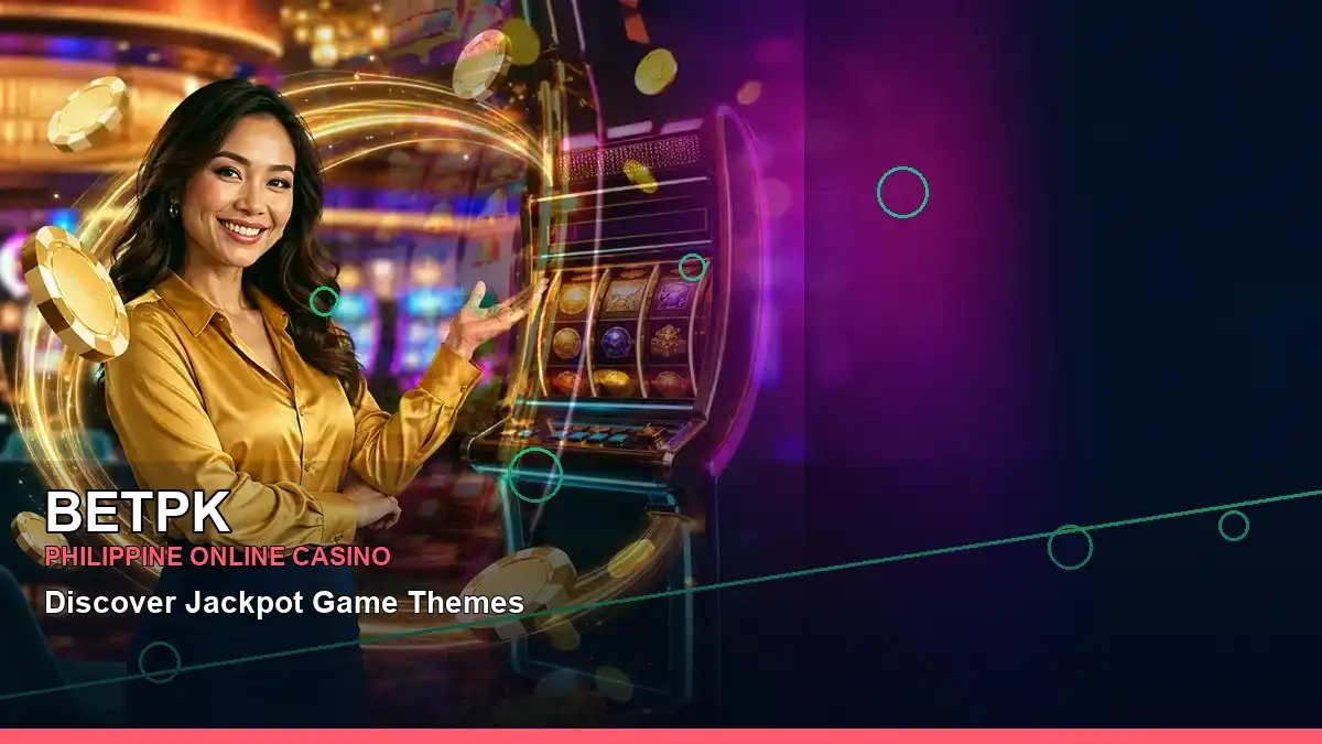 BETPK first casino deposit and wallet options featuring an adult Filipina casino host with a left-framed composition — view 2
